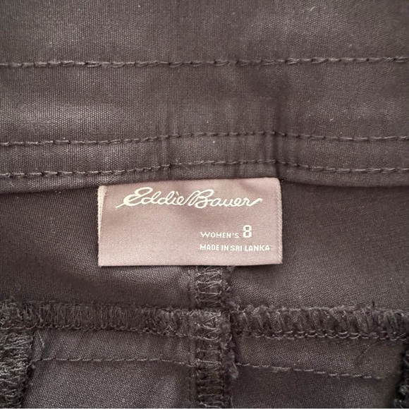 Eddie Bauer Stretch UPF 50 Rolled Hem Adjustable Length Bermuda Shorts - Size 8 - Picture 4 of 5